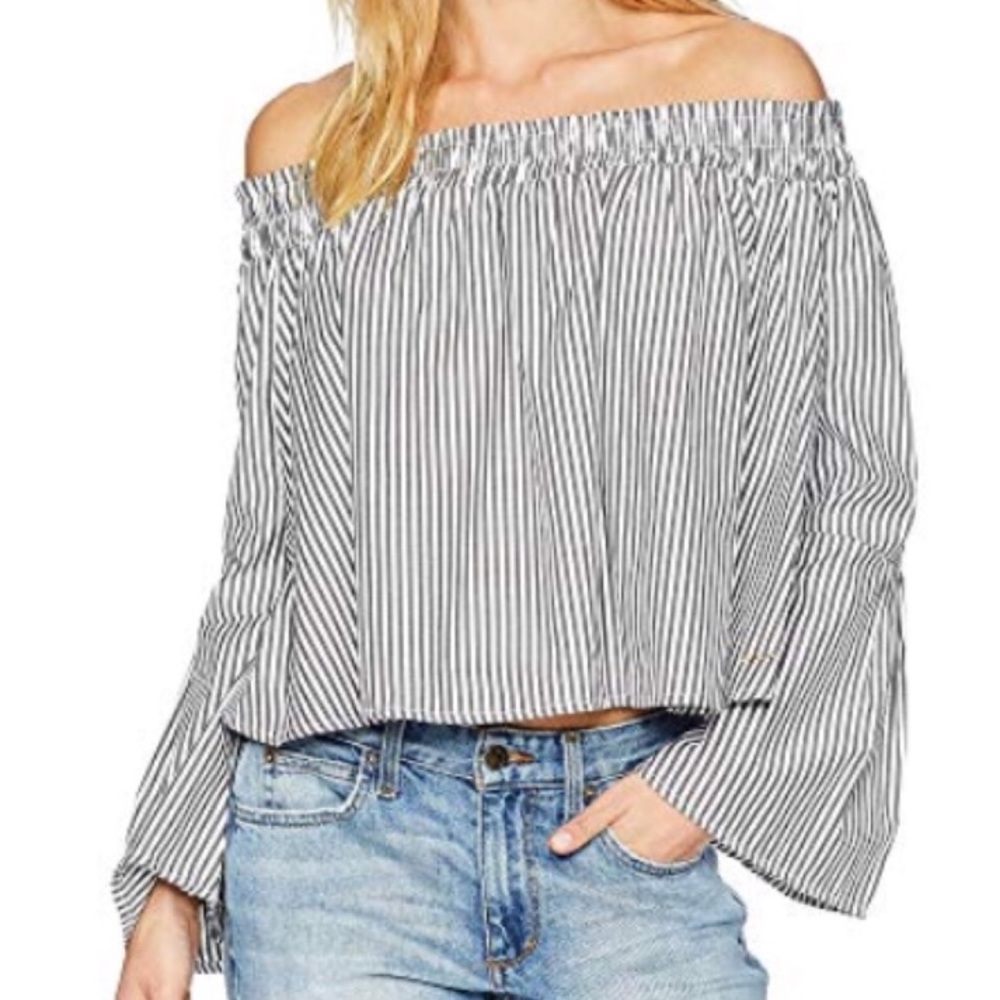 NWT Bebe Off Shoulder Top